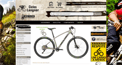 Desktop Screenshot of cicleslangner.com